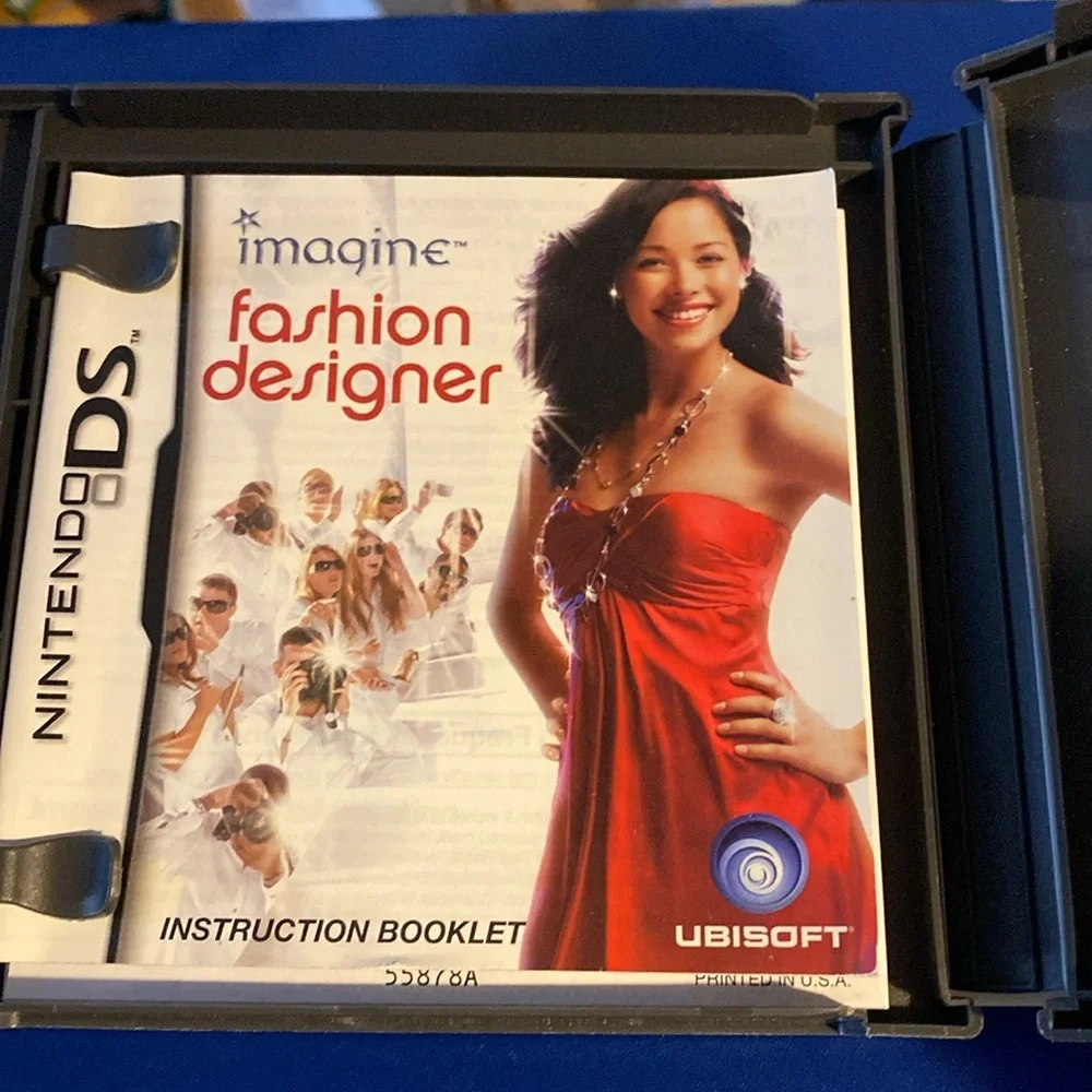 Nintendo DS imagine fashion designer game. .
